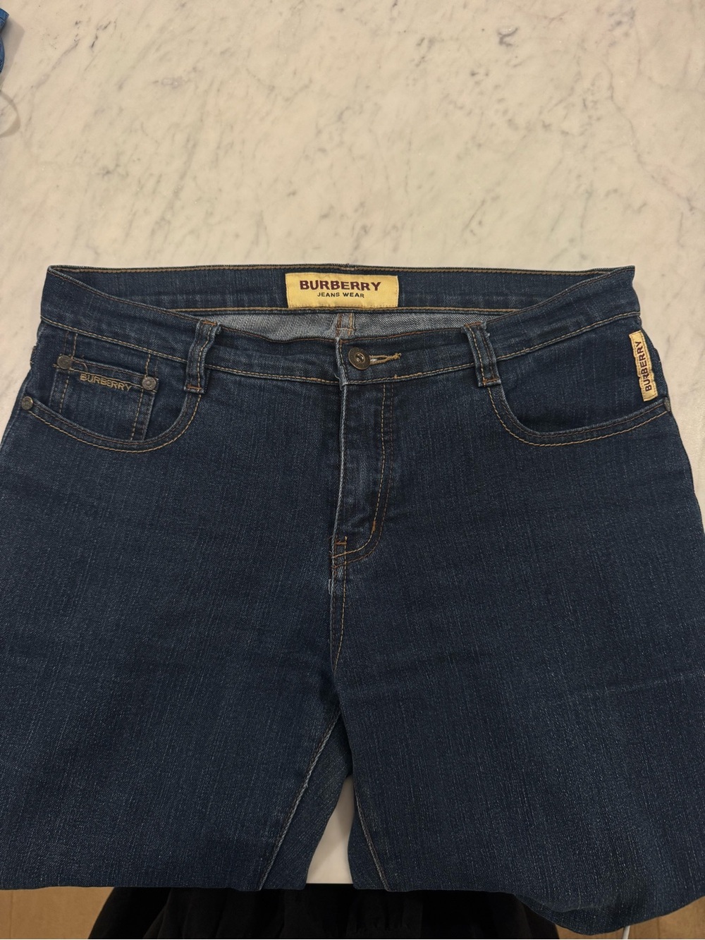 Vintage Y2K Burberry Jeans Size 29 Dark Wash Low Rise